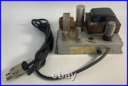 Vintage 58460 Tube Amplifier Monoblock For Repair, Read