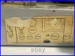 Vintage 58460 Tube Amplifier Monoblock For Repair, Read