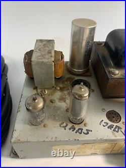 Vintage 58460 Tube Amplifier Monoblock For Repair, Read