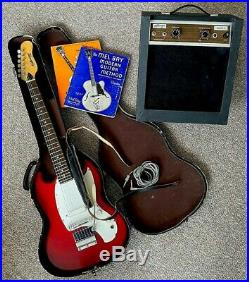 Vintage 60's KALAMAZOO KG-1-A Guitar &'67 MODEL 1 Kalamazoo TUBE AMP LOOK