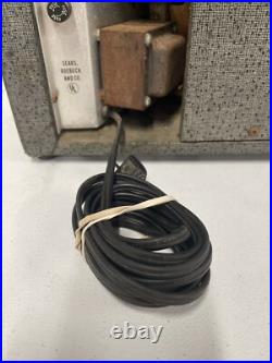 Vintage 60's Sears Silvertone Model 1482 Guitar Tube Amp Working