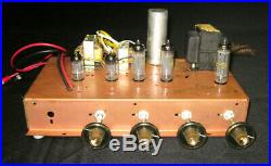 Vintage'60's Westinghouse Single-Ended 6BQ5 / 12AX7 Stereo Tube Amp / Preamp