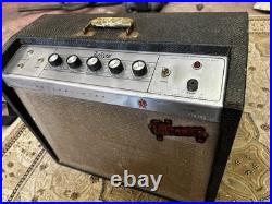 Vintage 60s Gibson Falcon Amplifier Tube Combo GA 19 RVT Serial#778293 Project