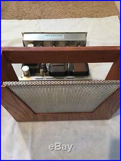 Vintage 60s HH Scott 222C Tube Amplifier Perfectly Working Warm Sound with Case