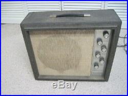 Vintage 60s Sears Silvertone Model 1482 Tube Amp Amplifier Nr