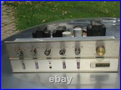 Vintage'65 Fisher PROFESSIONAL SERIES X 100C 7868 Tube Amp for REHAB NEEDS TUBE