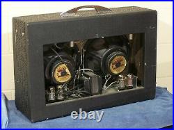 Vintage 67 National Bass Amp Tube Amplifier 70 C12n Jensen, Supro Valco Airline