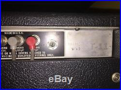 Vintage 70's Fender Super Reverb Silverface tube amp withfootswitch