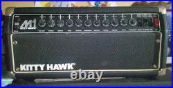 Vintage 80's Kitty Hawk M1 100w Tube Guitar Amp Head Reb beach Leslie West