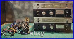 Vintage AKAI M-8 Left & Right 6BQ5 Tube Amplifiers