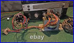 Vintage AKAI M-8 Left & Right 6BQ5 Tube Amplifiers