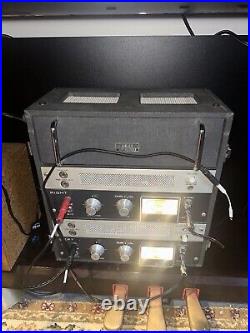 Vintage AKAI M-8 Mono Tube Amplifiers 1965 10watts Sounds Great! Suitcase Amp