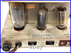 Vintage ALTEC A339A Mono Integrated Tube Amplifier, All Original & Functional