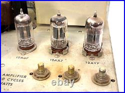 Vintage ALTEC A339A Mono Integrated Tube Amplifier, All Original & Functional