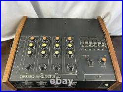 Vintage Acoustic Control Corp 120 Amplifier PA120-4 Tested For Power