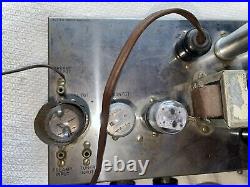 Vintage Allied Knight Tube Amp No Cage, Powers OnXTRA Tubes