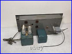 Vintage Altec Lansing 128A Tube Amplifier, As-Is For Parts or Repair