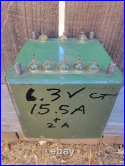 Vintage Altec Tm-552a Power Transformer 6.3v Ct 15.5a Heavy Duty Tube Amp Iron