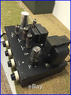 Vintage Amp Stromberg-Carlson Signet SAU 22 Tube Amplifier EL84 Works