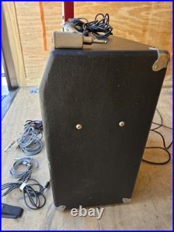 Vintage Ampeg AC-12 Tube Amp With Jensen Concert Amp. And Accessories