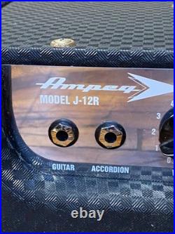 Vintage Ampeg J-12R Jet II Guitar Accordian Tube Amp Amplifier Speaker Vintage Ampeg J-12R Jet II Guitar Accordian Tube Amp Amplifier Speaker