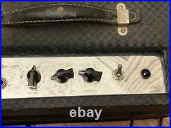 Vintage Ampeg Jet J12 Tube Amplifier Parts Or Repair