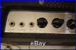 Vintage Ampeg Reverberocket R-12-R B 1963 Tube Combo Amp Guitar Blue Check