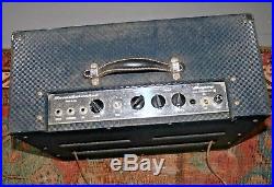 Vintage Ampeg Reverberocket R-12-R Tube Guitar Amp
