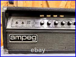 Vintage Ampeg V-4 Tube Amplifier Head withReverb Magnavox Read Description
