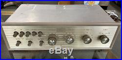 Vintage Ampex 402 Stereo Tube Preamplifier pre amp Super Nice! 12ax7