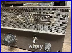 Vintage Ampex 620 Or 622 Mono Tube Amp Monitor WithJBL 8 Speaker. 6V6 10 Watt