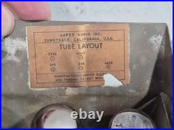 Vintage Ampex A692 A-692 tube amplifier