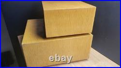 Vintage Amplifier Audio Vacuum Tube Amp and Tone Controller + Tuner Wood Cab