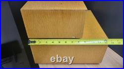 Vintage Amplifier Audio Vacuum Tube Amp and Tone Controller + Tuner Wood Cab