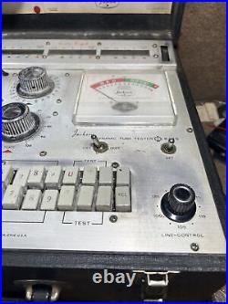 Vintage Amplifier Radio TV Television JACKSON 648S VACUUM TUBE TESTER Atomic Era