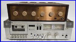 Vintage Audiophile Stack H. H. Scott Type 210-C Tube Amp And Lafayette RK-D600 3