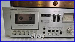 Vintage Audiophile Stack H. H. Scott Type 210-C Tube Amp And Lafayette RK-D600 3