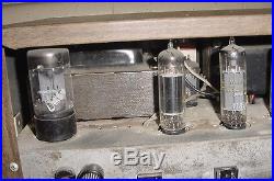 Vintage Bell Amplifier Integrated Model 2440 Tube Amp Works MID Century