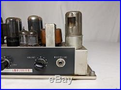 Vintage Bell & Howell 385 Filmosound Tube Amp Amplifier Guitar HiFi 6V6 12AX7