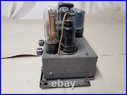 Vintage Bell & Howell 6v6 Monoblock Tube Amplifier from Filmosound Projector #2