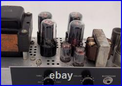 Vintage Bell & Howell Filmosound 385 Tube Amplifier Amp & Speaker Tested WORKS
