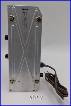 Vintage Bell & Howell Filmosound 385 Tube Amplifier Amp & Speaker Tested WORKS