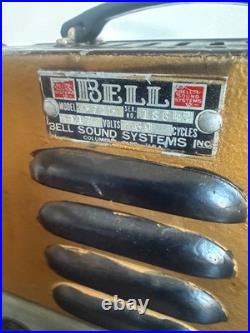 Vintage Bell Model 3715 Tube Guitar Amplifier 1940's
