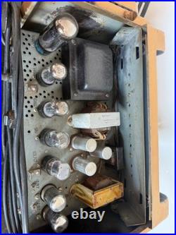 Vintage Bell Model 3715 Tube Guitar Amplifier 1940's