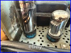 Vintage Bell Model 3715 Tube Guitar Amplifier 1940's