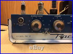 Vintage Bell PM10 Pacemaker 6L6 Tube Amplifier 1950s Tested Working Guitar Amp
