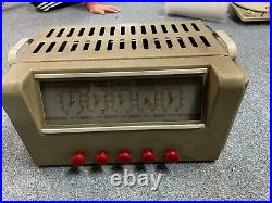 Vintage Bell Vacuum Tube Pa Amplifier Model 3725a 6l6 Pp