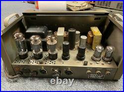 Vintage Bell Vacuum Tube Pa Amplifier Model 3725a 6l6 Pp