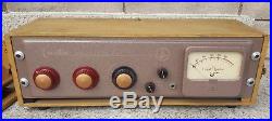 Vintage Berlant Concertone 20/20 TWR 1 Tube Recording Amplifier Amp Microphone