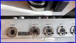 Vintage Berlant Concertone MCM-2 Tube Microphone Broadcast Mixer RESTORED